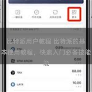 比特派用户教程 比特派的基本使用教程，快速入门必备技能