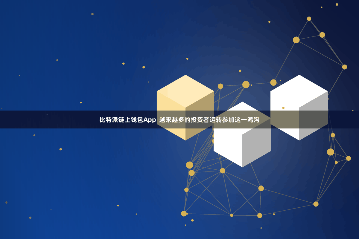 比特派链上钱包App  越来越多的投资者运转参加这一鸿沟